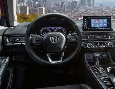 Accord/Civic 7-inch TP+FOB+BLU central control screen